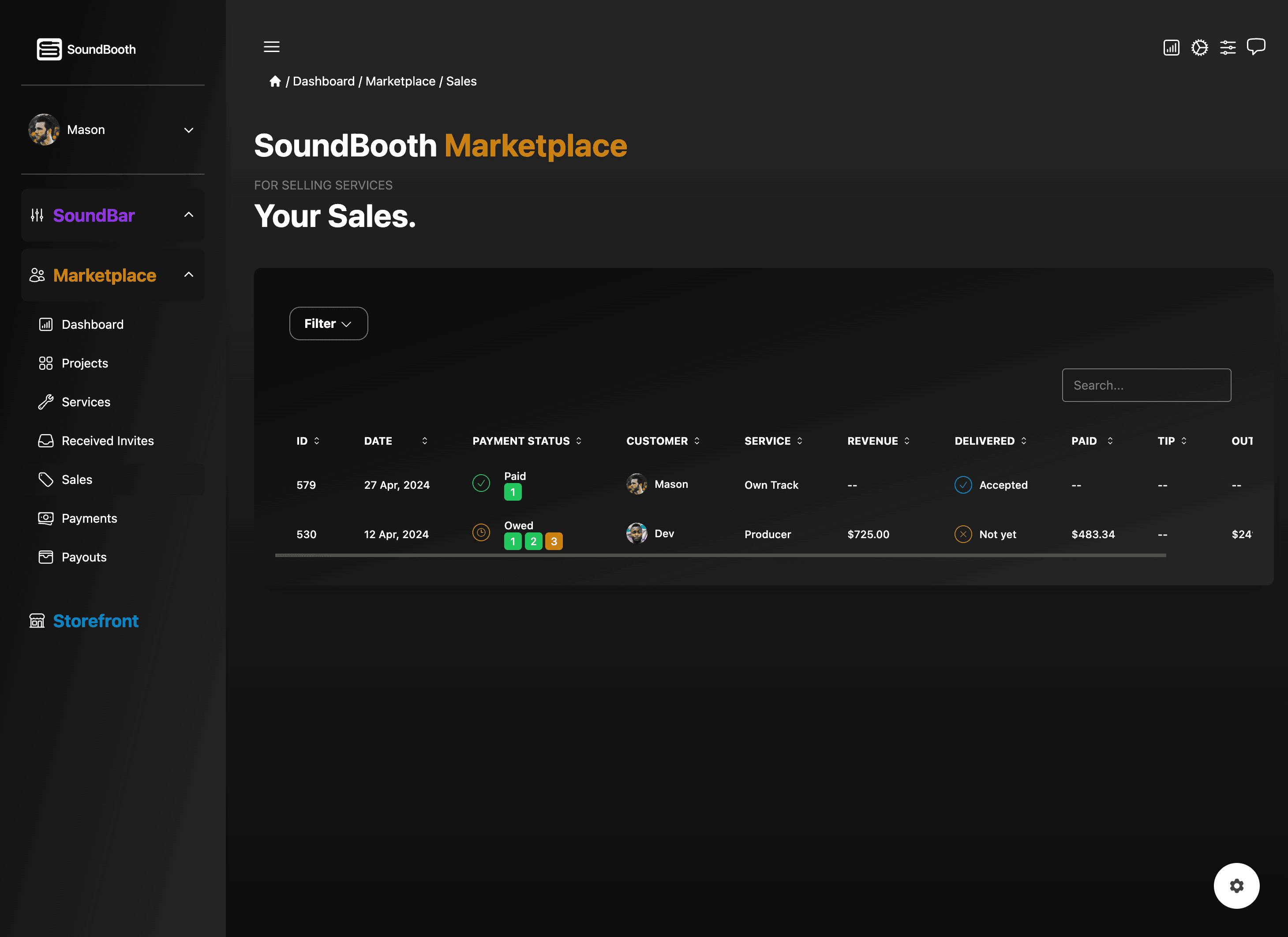 Product screenshot